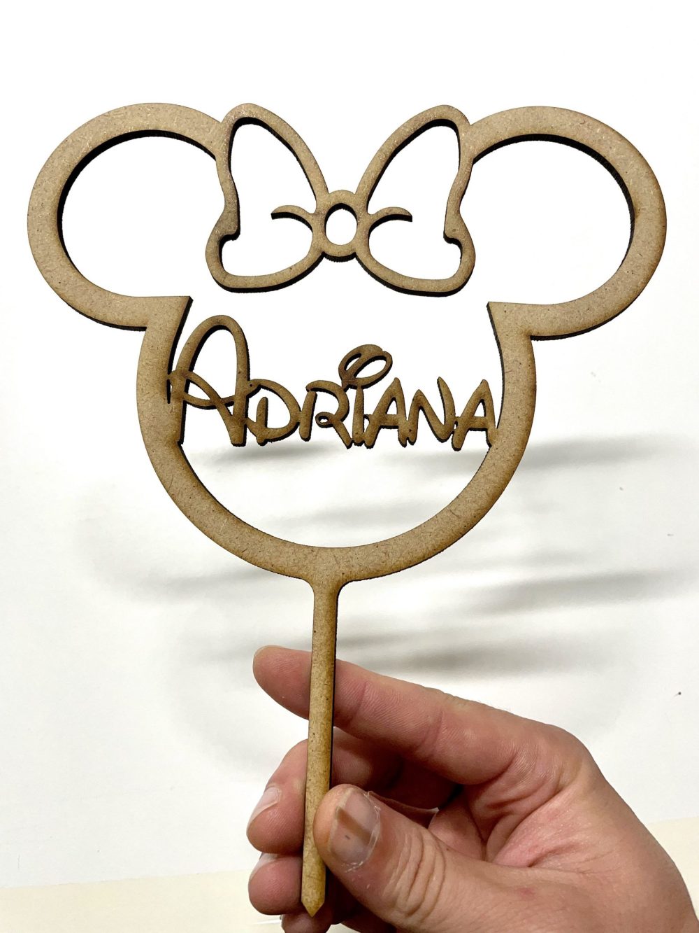 Topper Minnie personalizado para Tarta - Imagen 3