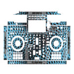 Kit Vinilos Controladora Pioneer XDJ-RX3 Personalizados azul