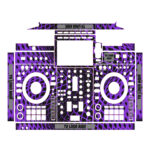 Kit Vinilos Controladora Pioneer XDJ-RX3 Personalizados morado