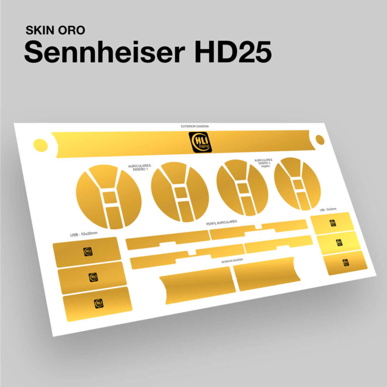 Skin oro para Sennheiser HD25