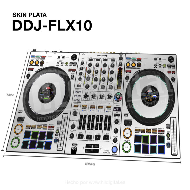 Skin plata para controladora DDJ-FLX10