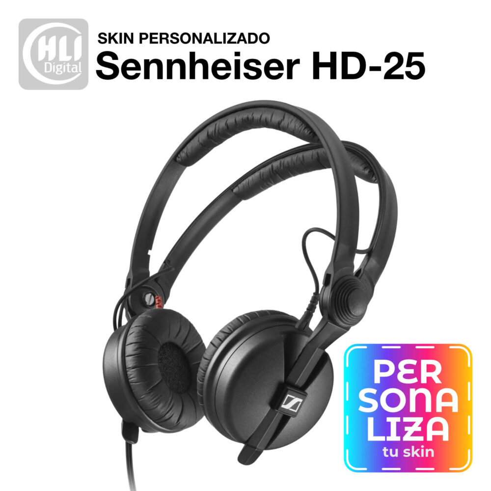 Imagen de producto Sennheiser HD-25 para personalizar skin a tu gusto